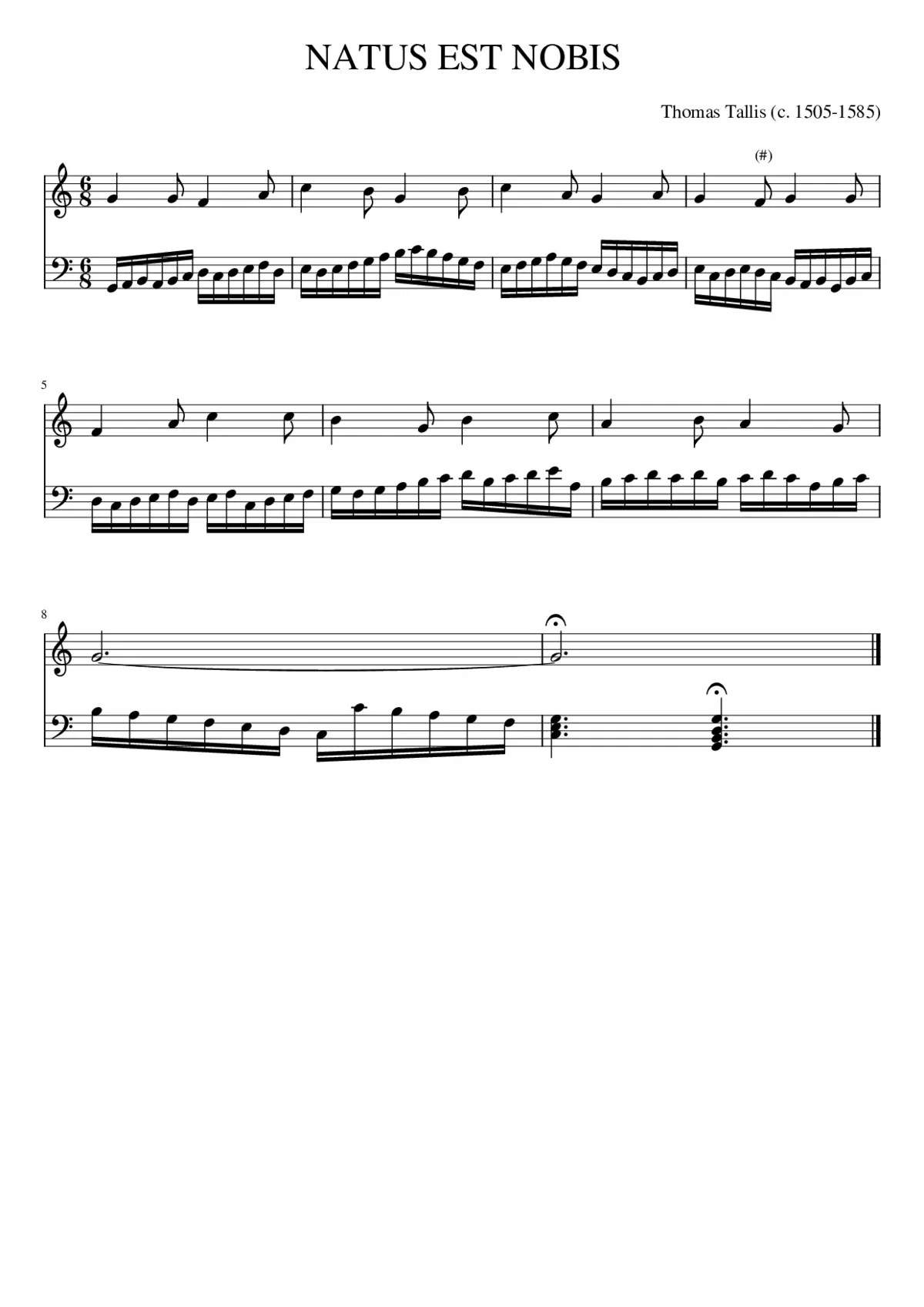 NATUS EST NOBIS - Page 1