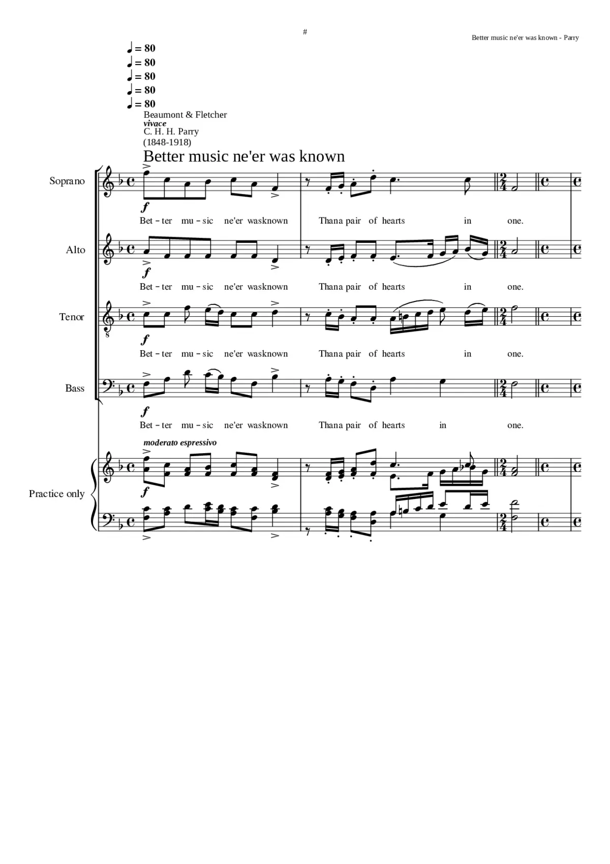 Better music ne'er was known - Page 1