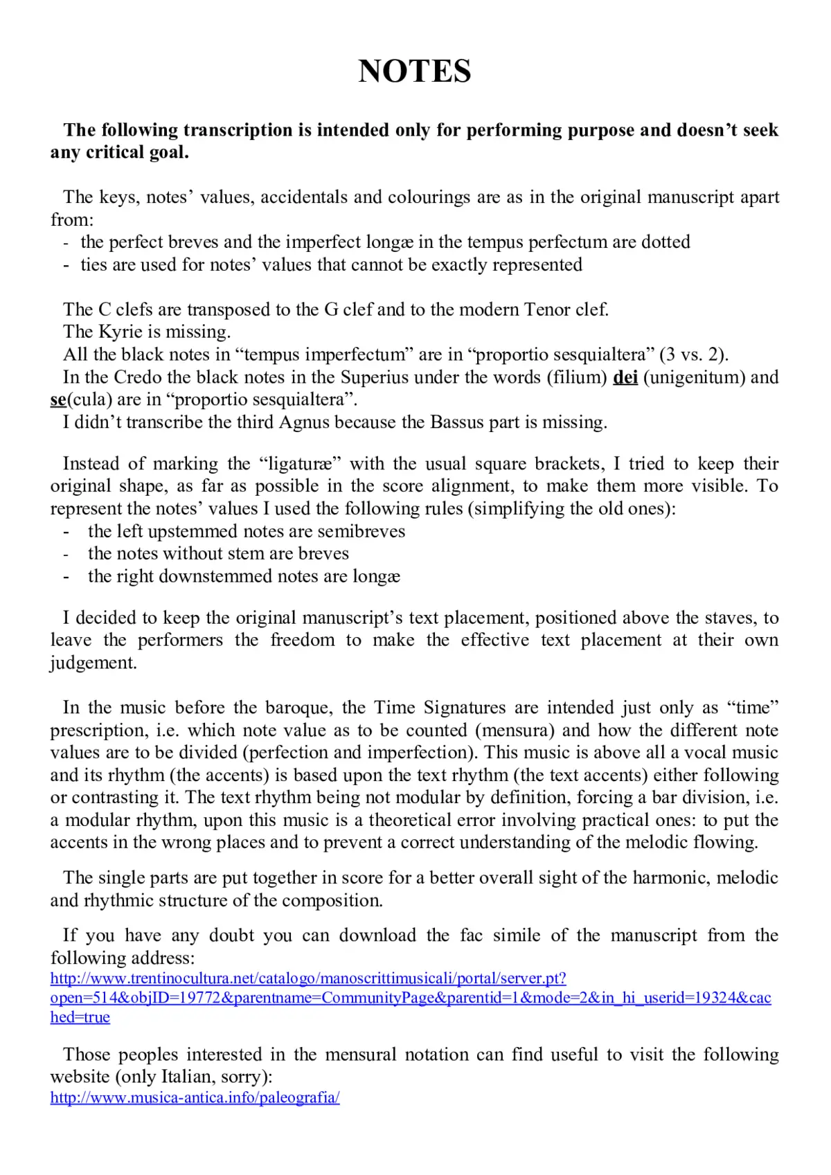 Missa O admirabile - Page 1