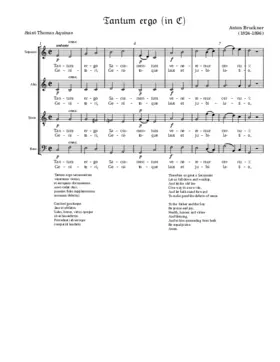 Tantum ergo (C Major)