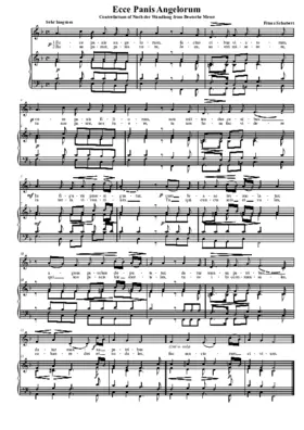 Ecce panis angelorum