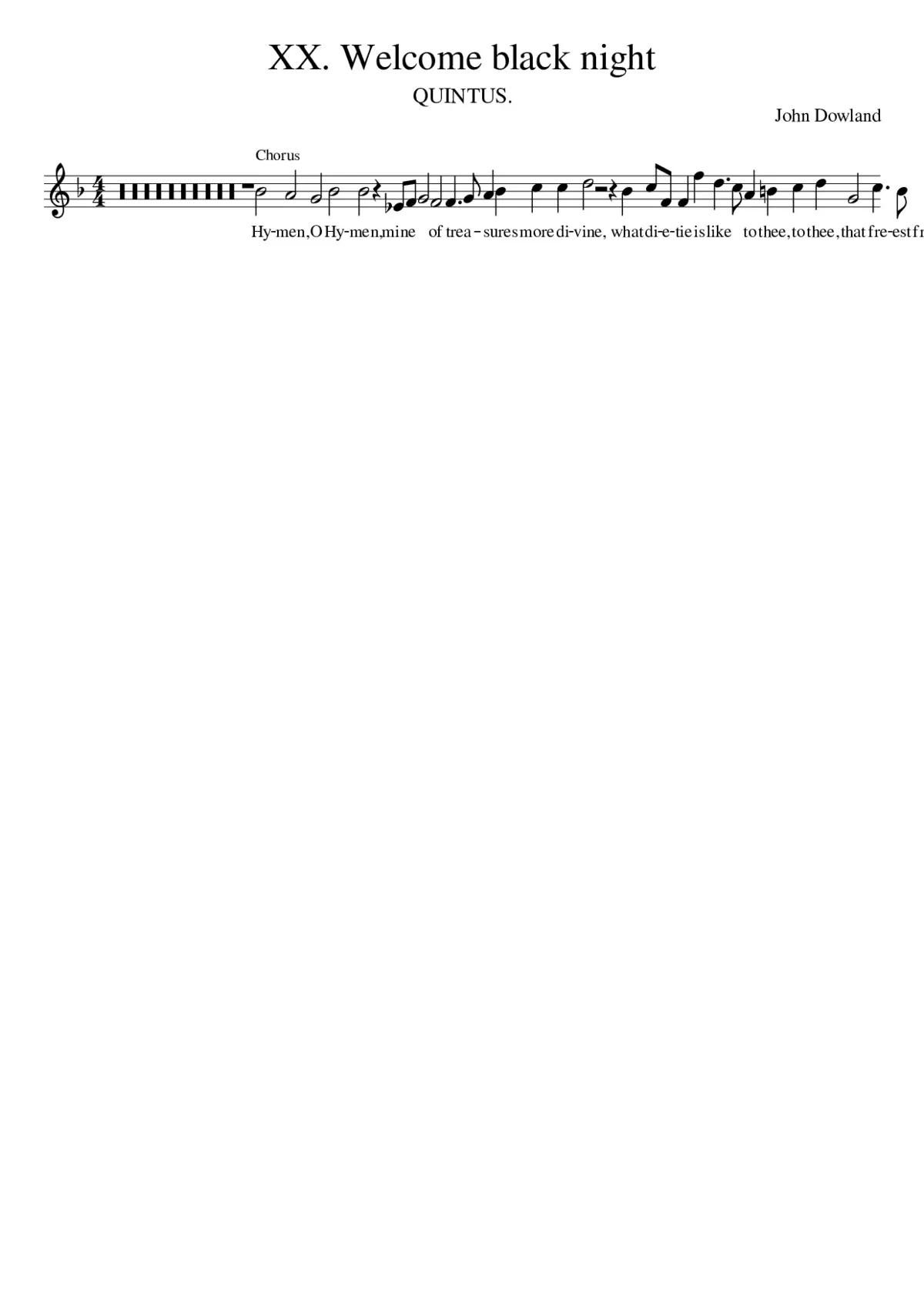 XX. Welcome black night - Page 1