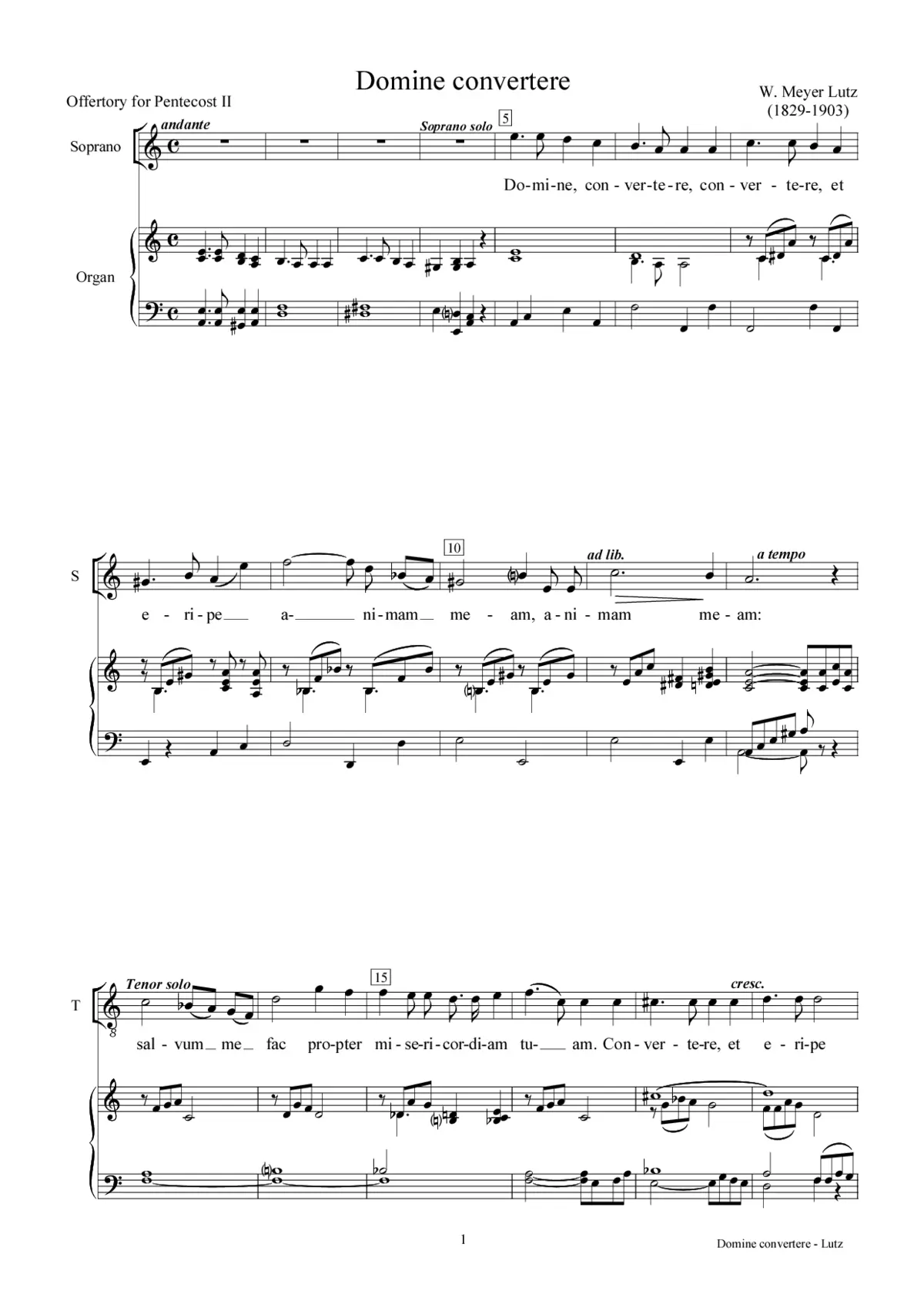 Domine convertere - Page 1