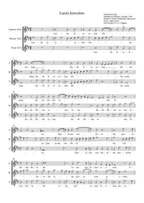 Lauda Jerusalem
