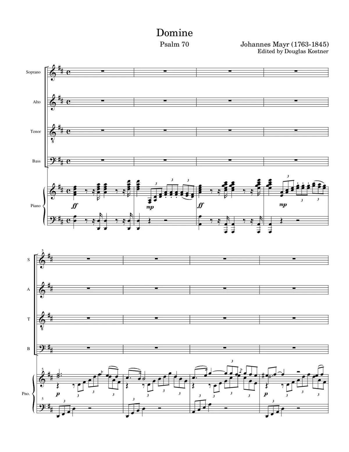 Domine ad adjuvandum - Page 1