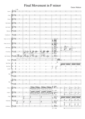 Final Movement in F minor