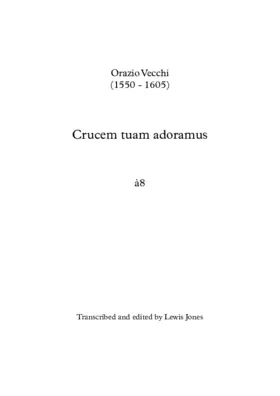 Crucem tuam adoramus a 8