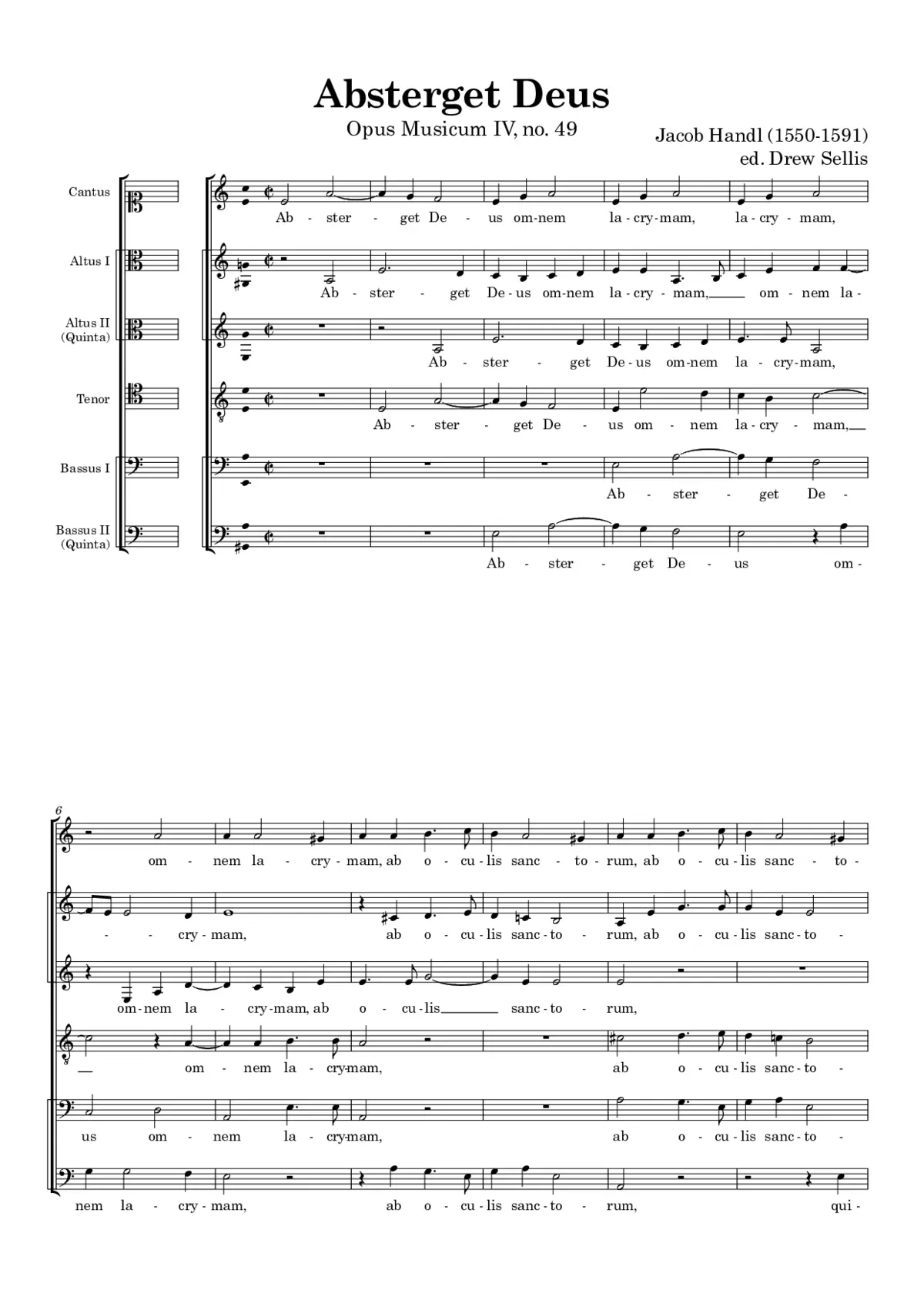 Absterget Deus - Page 1