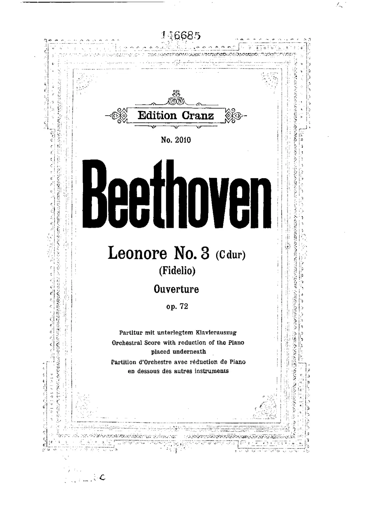 Leonora Overture No.3 - Page 1
