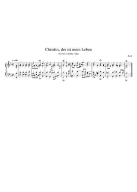Christus der ist mein Leben
