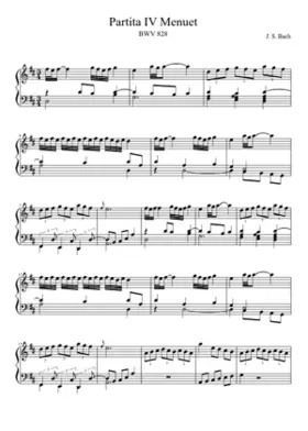 Partita in D major BWV 828