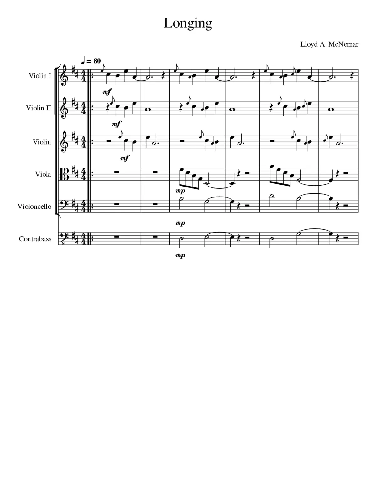 Longing - Page 1