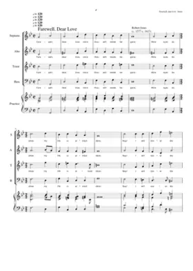 Farewell dear love (Farewell deere love)