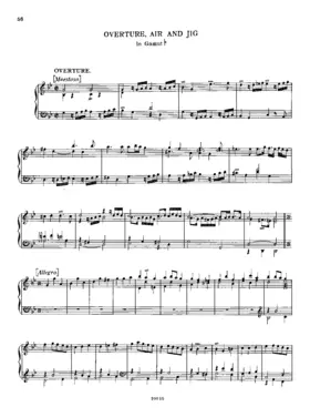 Overture, Air and Jig