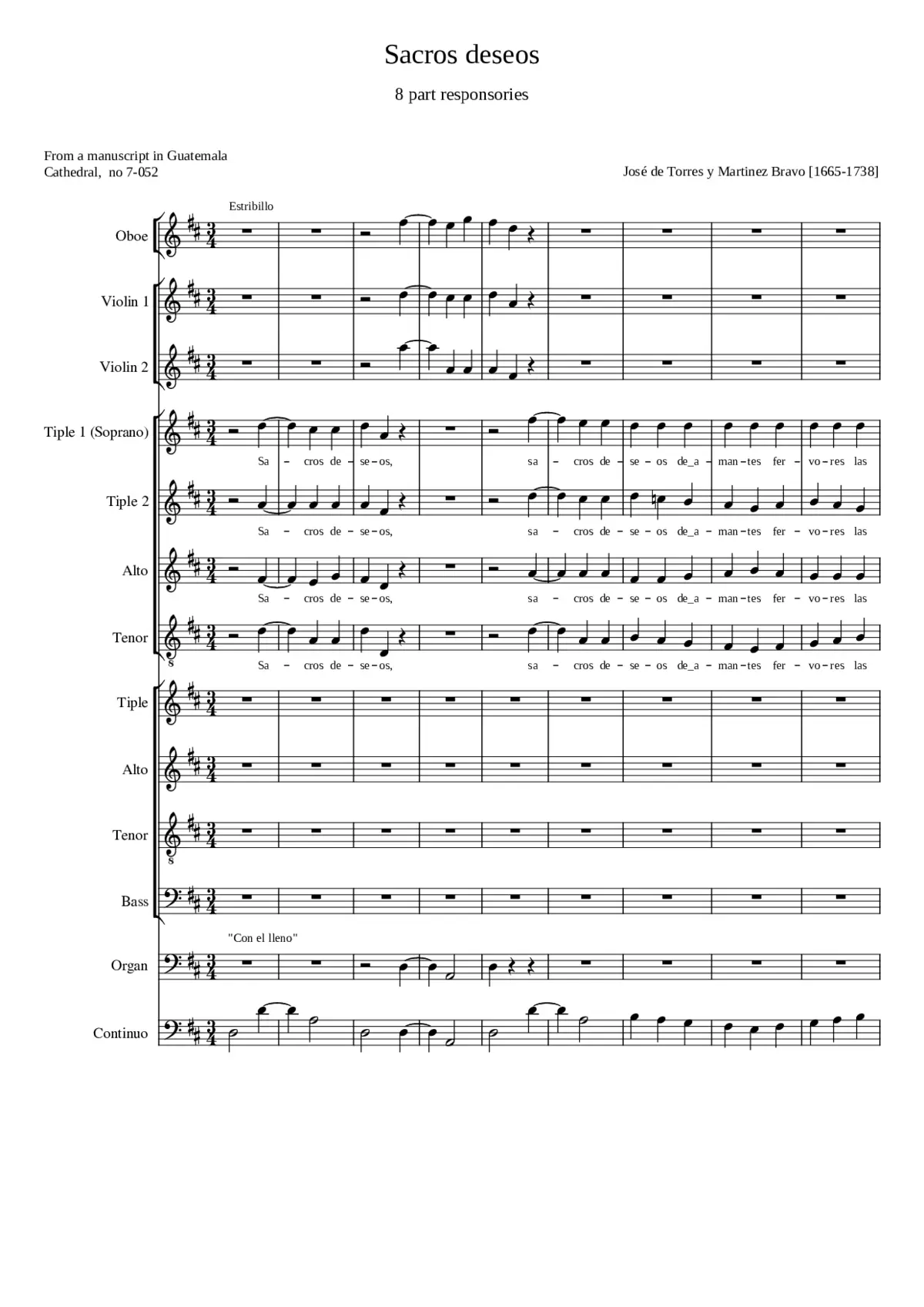 Sacros deseos - Page 1