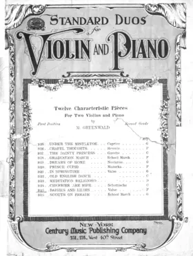 12 Characteristic Pièces