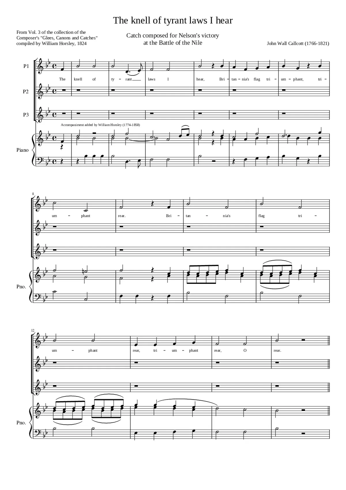 Knell of tyrant laws I hear The - Page 1