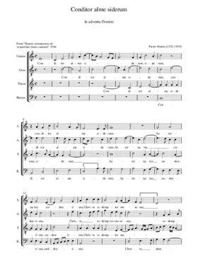 Conditor alme siderum