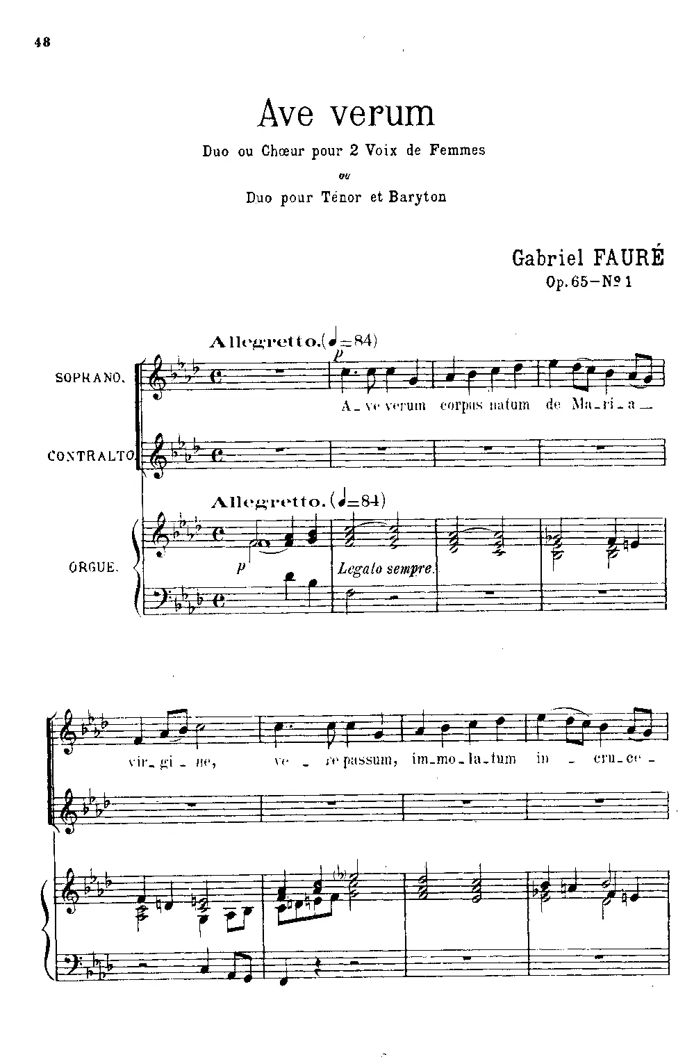 2 Motets - Page 1