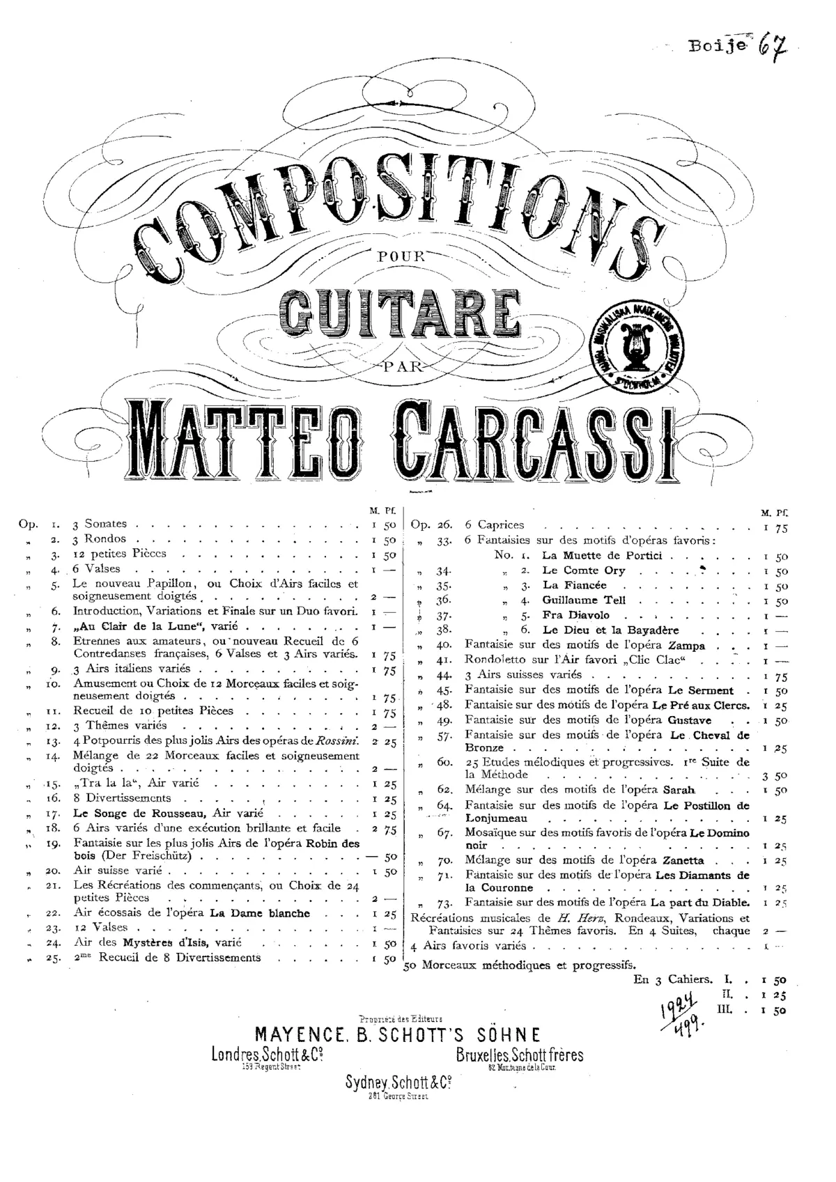 Fantaisie sur l'opera 'Le postillon de Lonjumeau' - Page 1