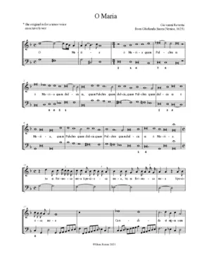O Maria