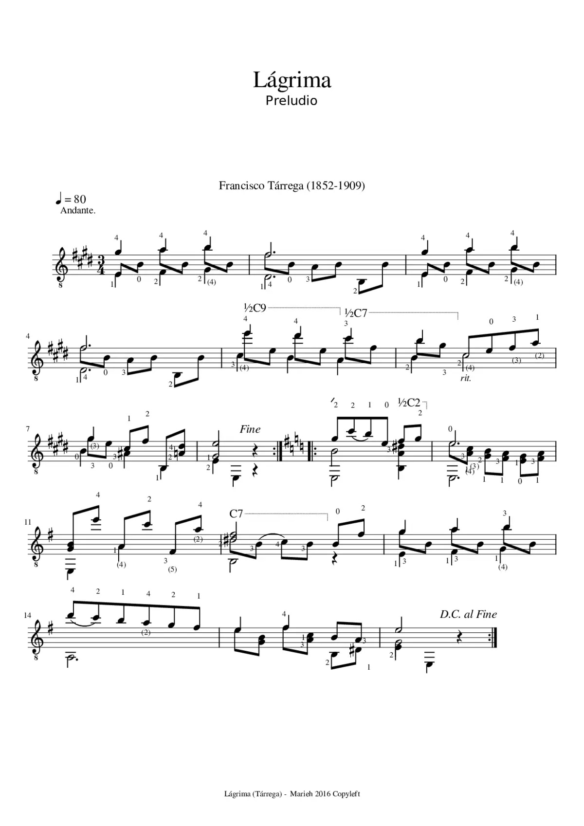 lagrima - Page 1