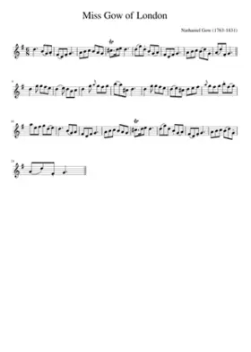Miss Gow of London