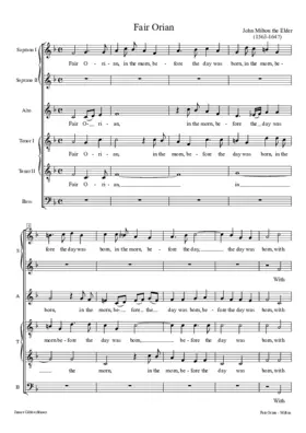 Fair Orian, in the morn