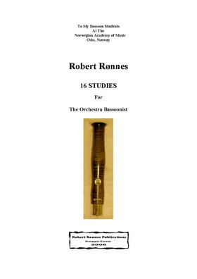 16 Studies for Bassoon