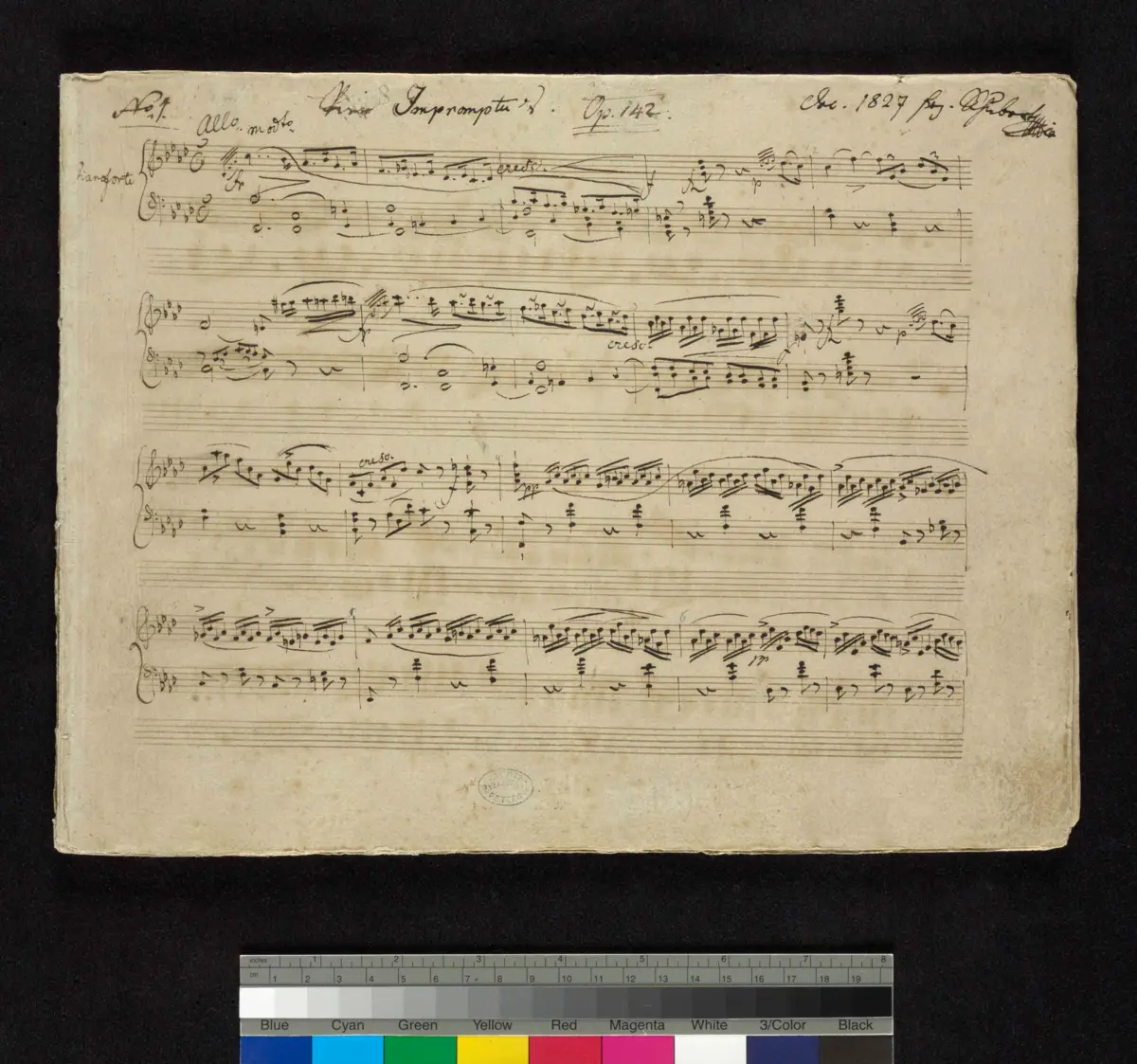 4 Impromptus - Page 1
