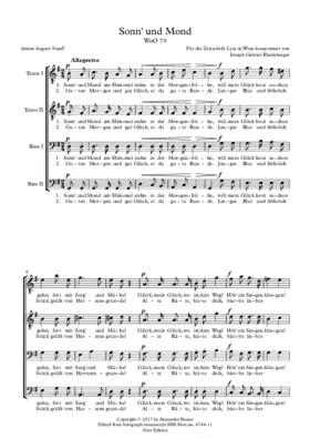 Sonn' und Mond, WoO 79