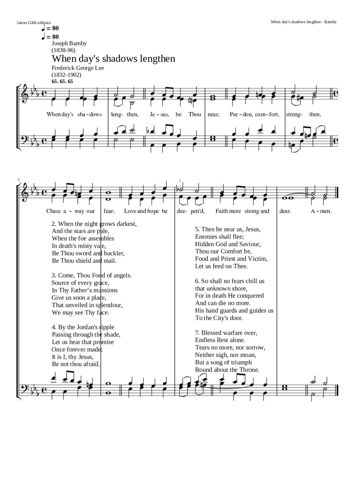 When day's shadows lengthen - Page 1