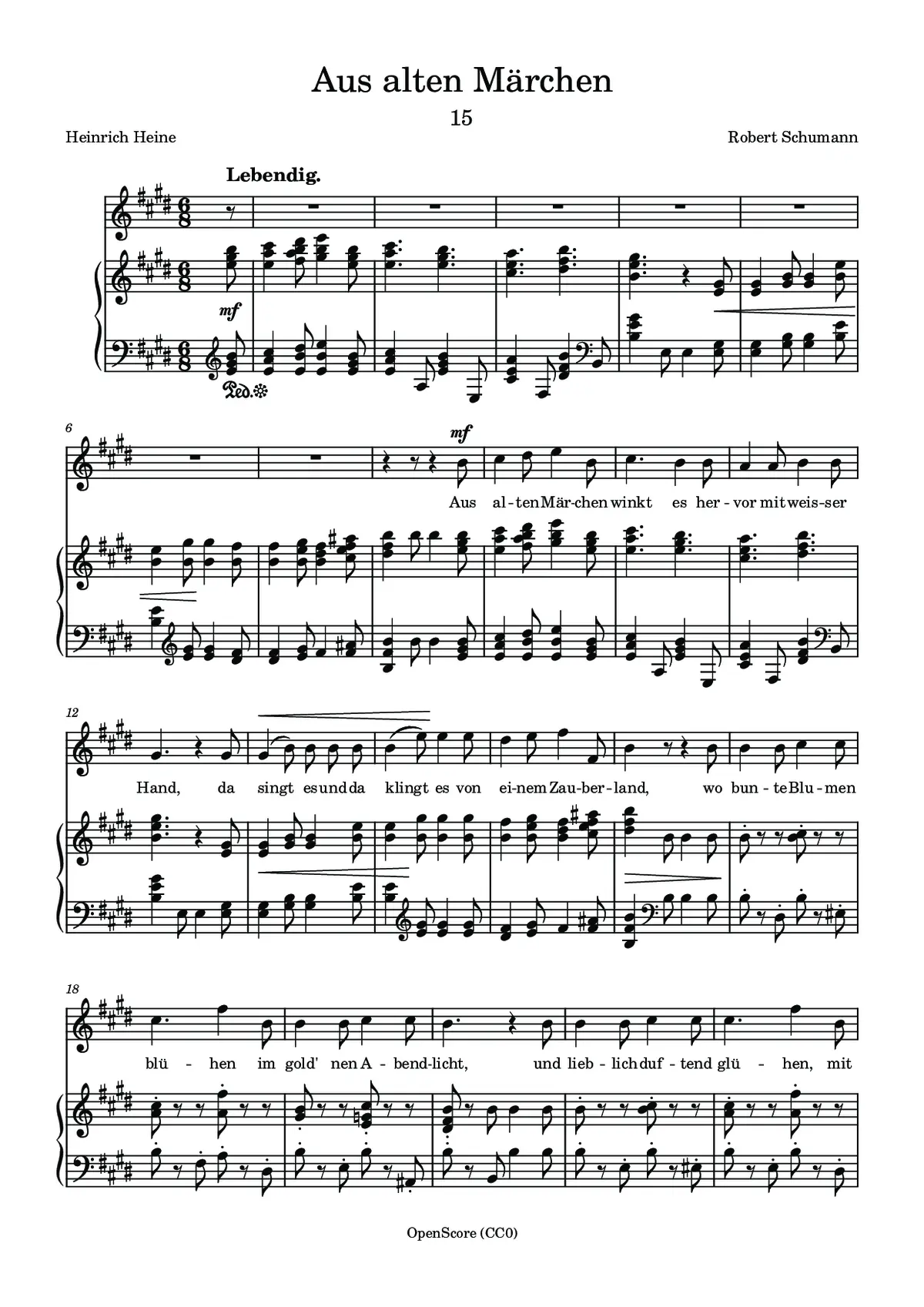 Aus alten Märchen winkt es - Page 1