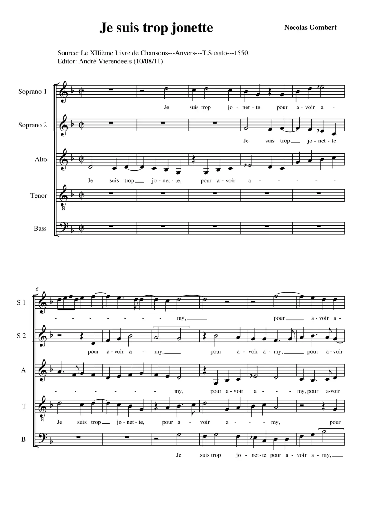 Je suis trop jonette - Page 1