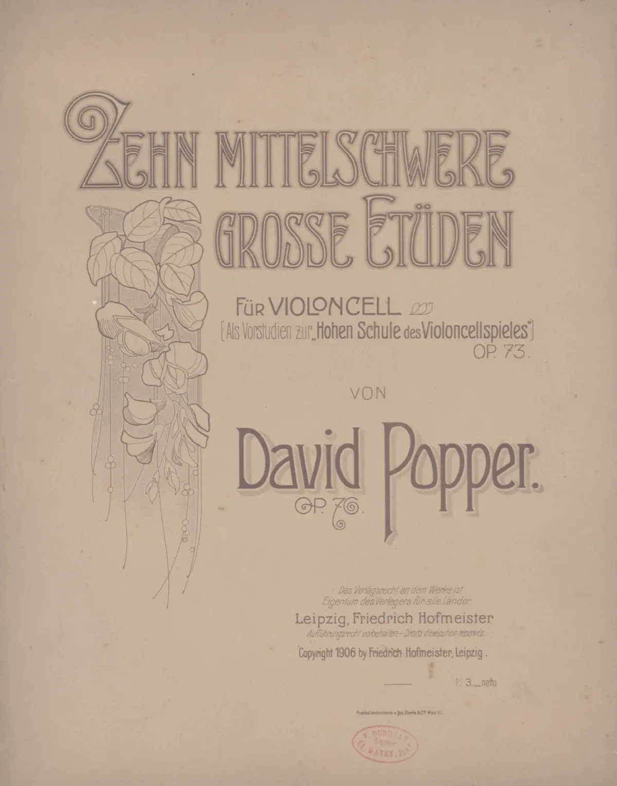 10 Mittelschwere grosse Etüden - Page 1
