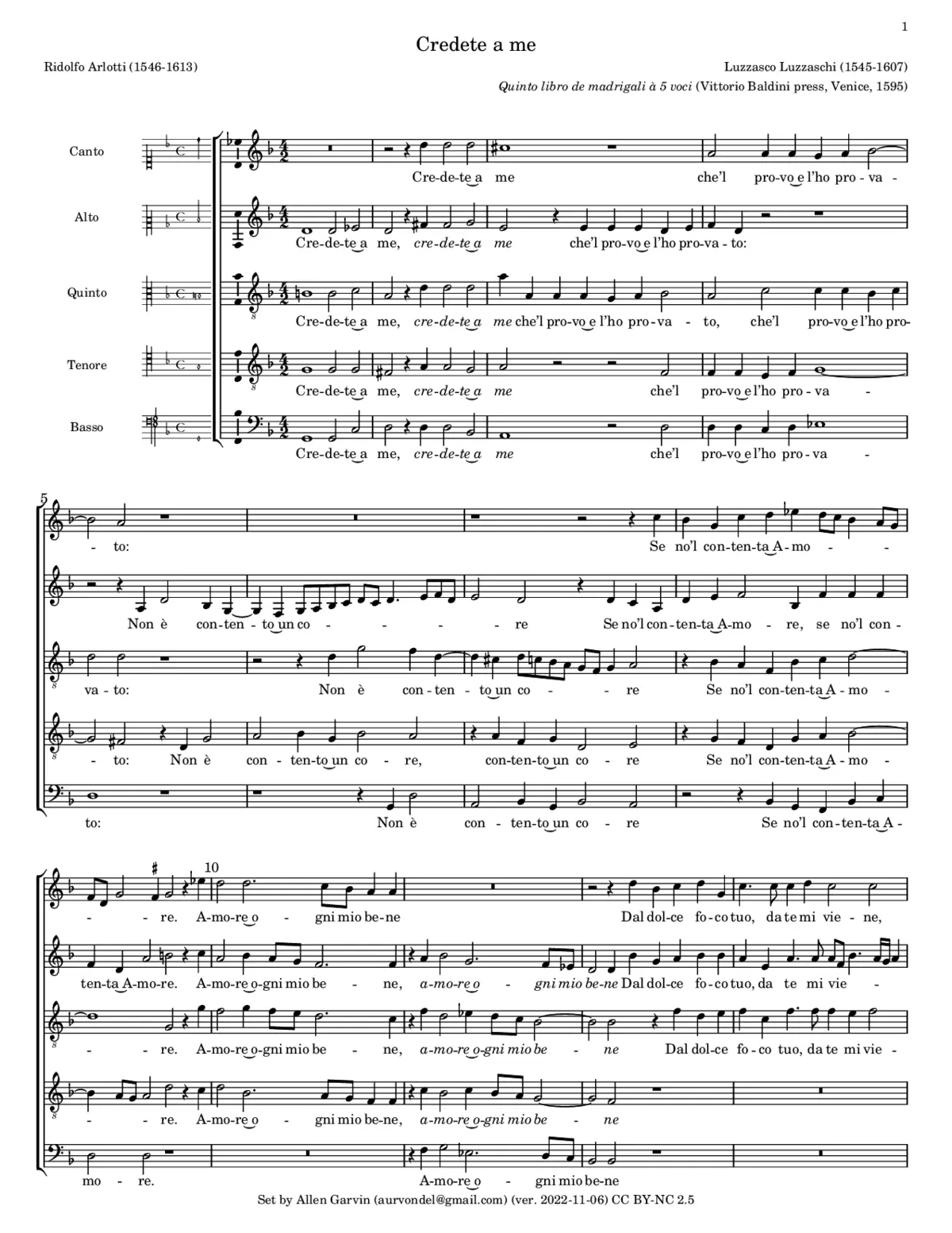Credete a me - Page 1