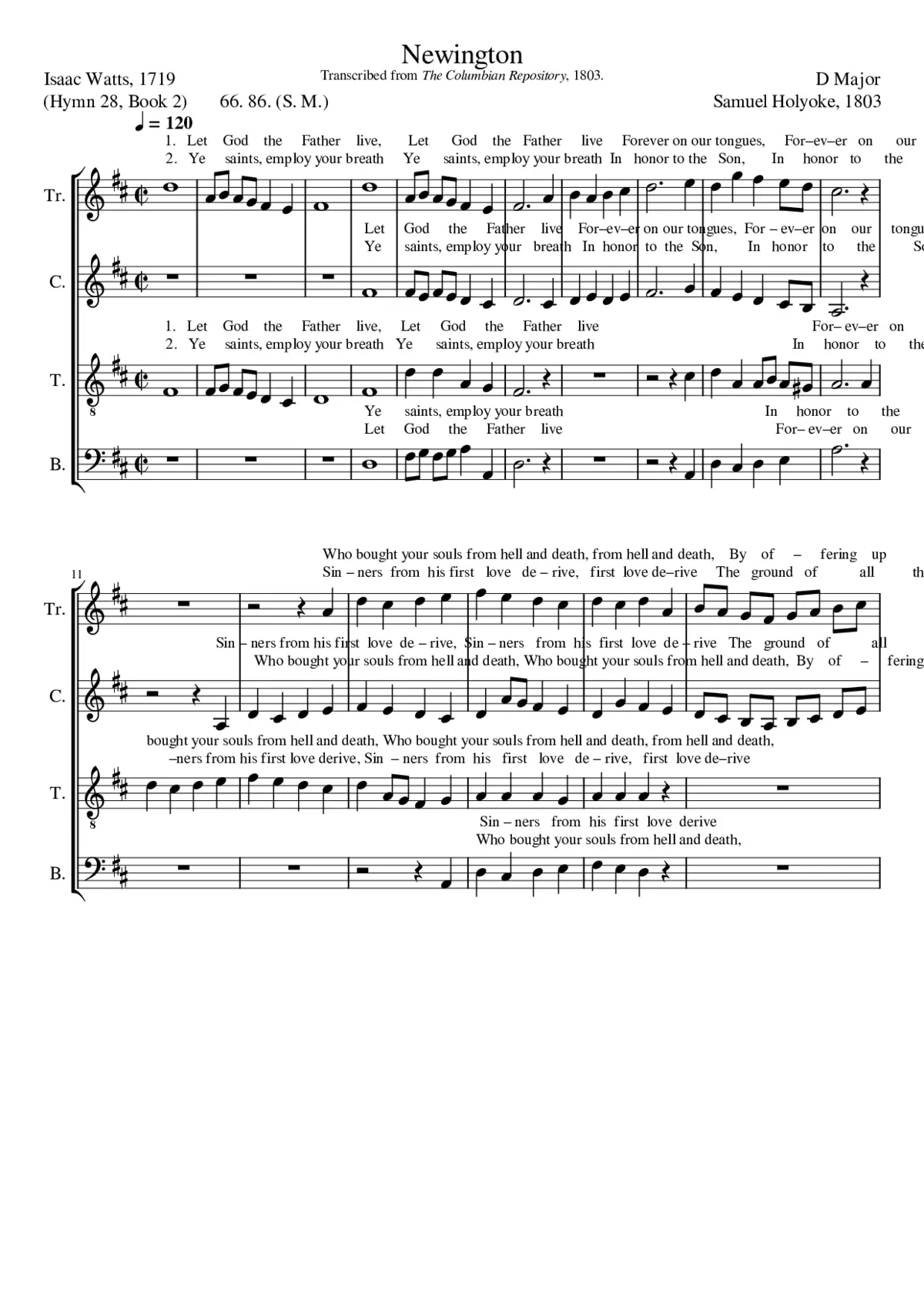 Newington - Page 1