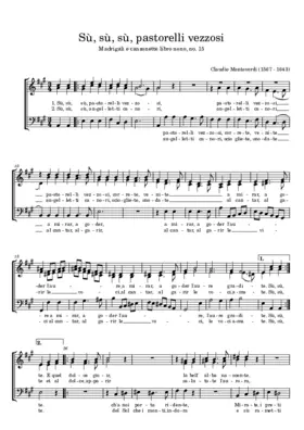 Su, su, su, pastorelli vezzosi (1651)