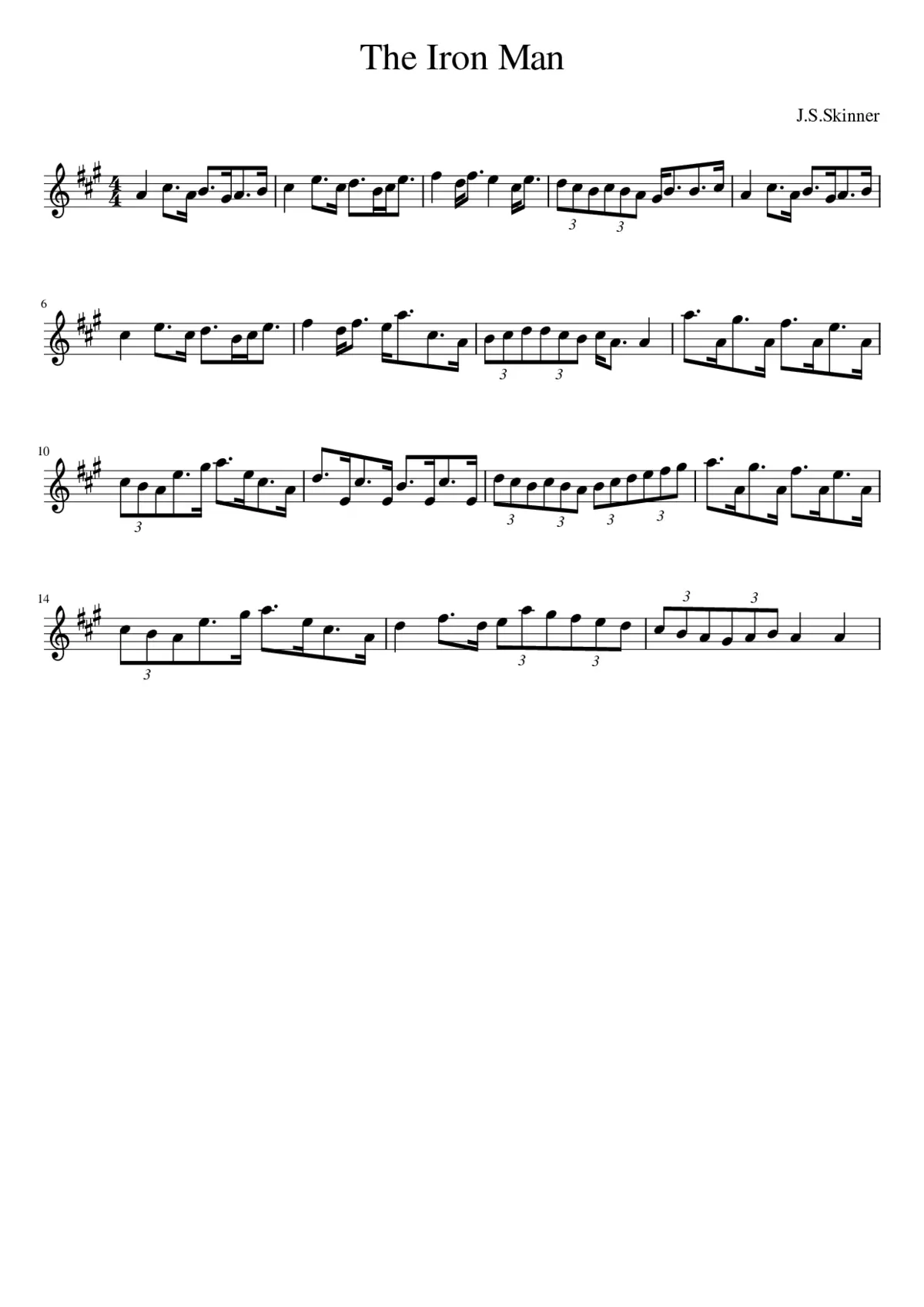 The Iron Man - Page 1