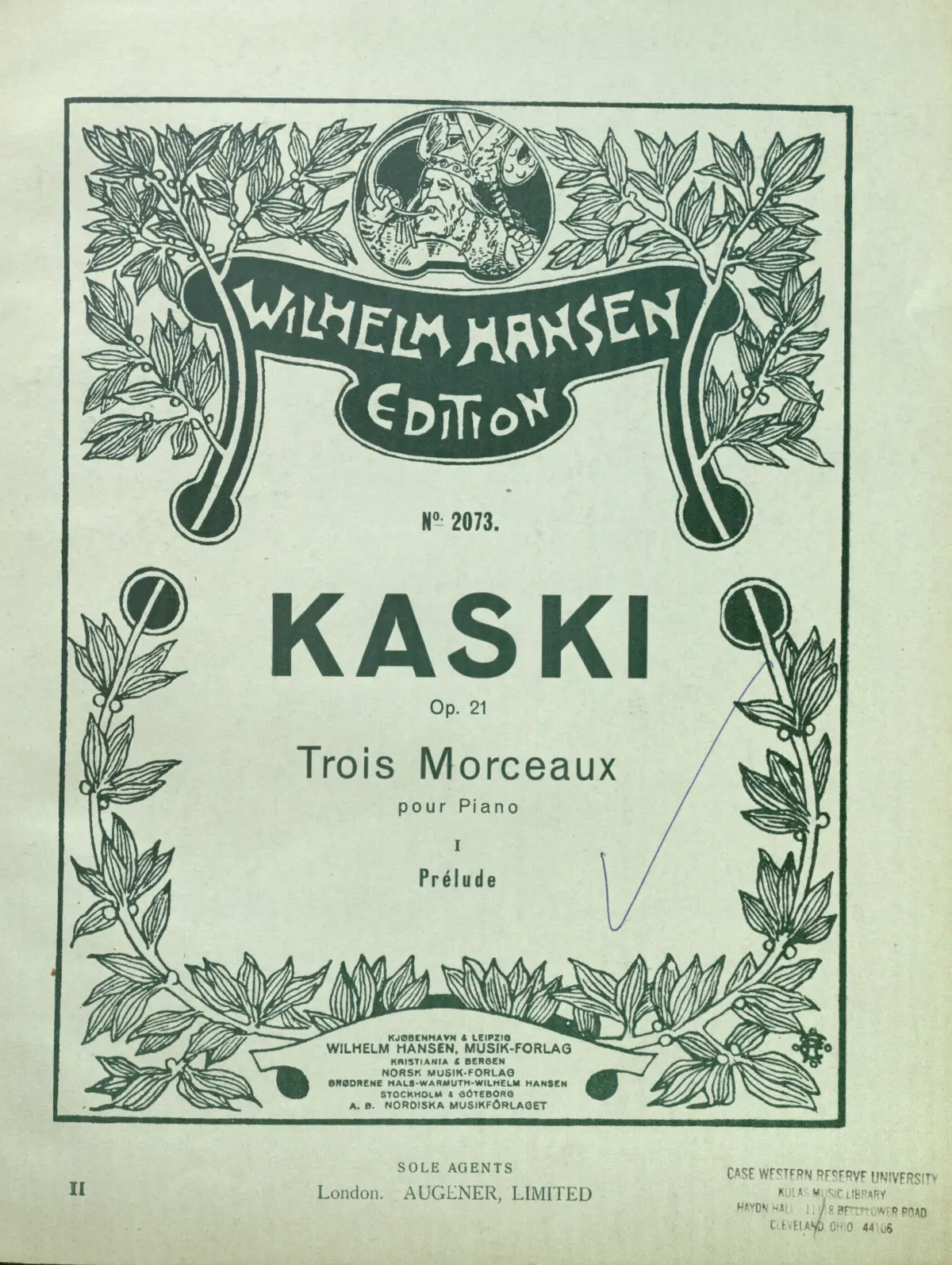 Trois Morceaux pour Piano - Page 1