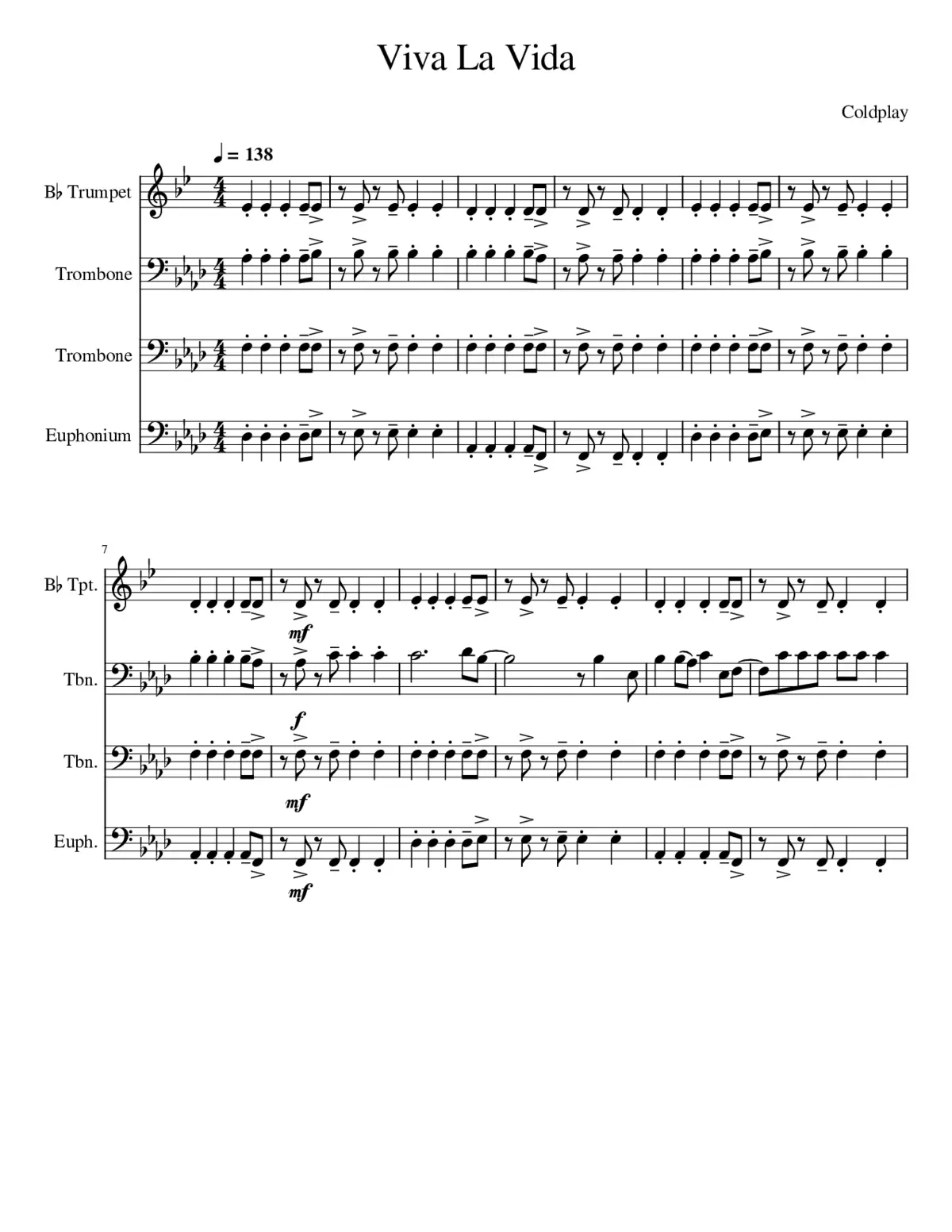 Viva la Vida - Page 1