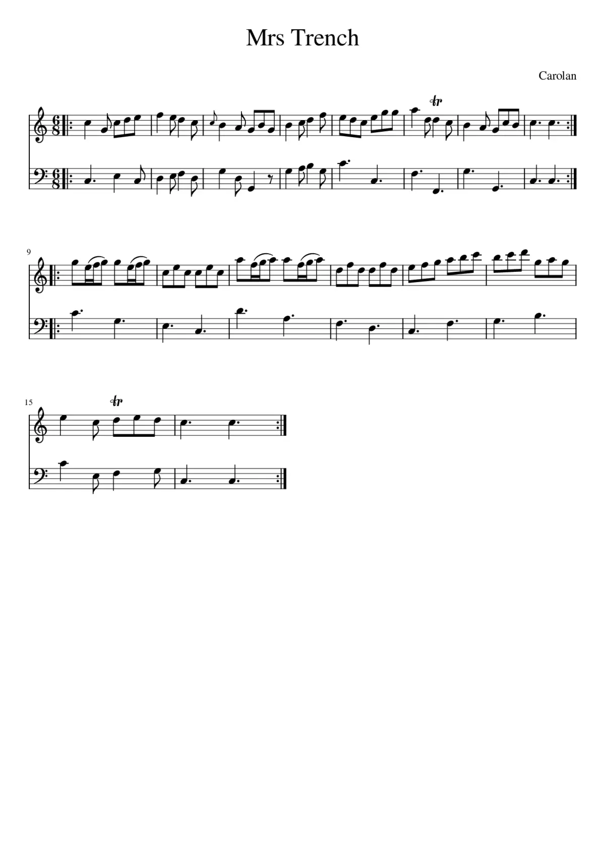 Mrs Trench - Page 1