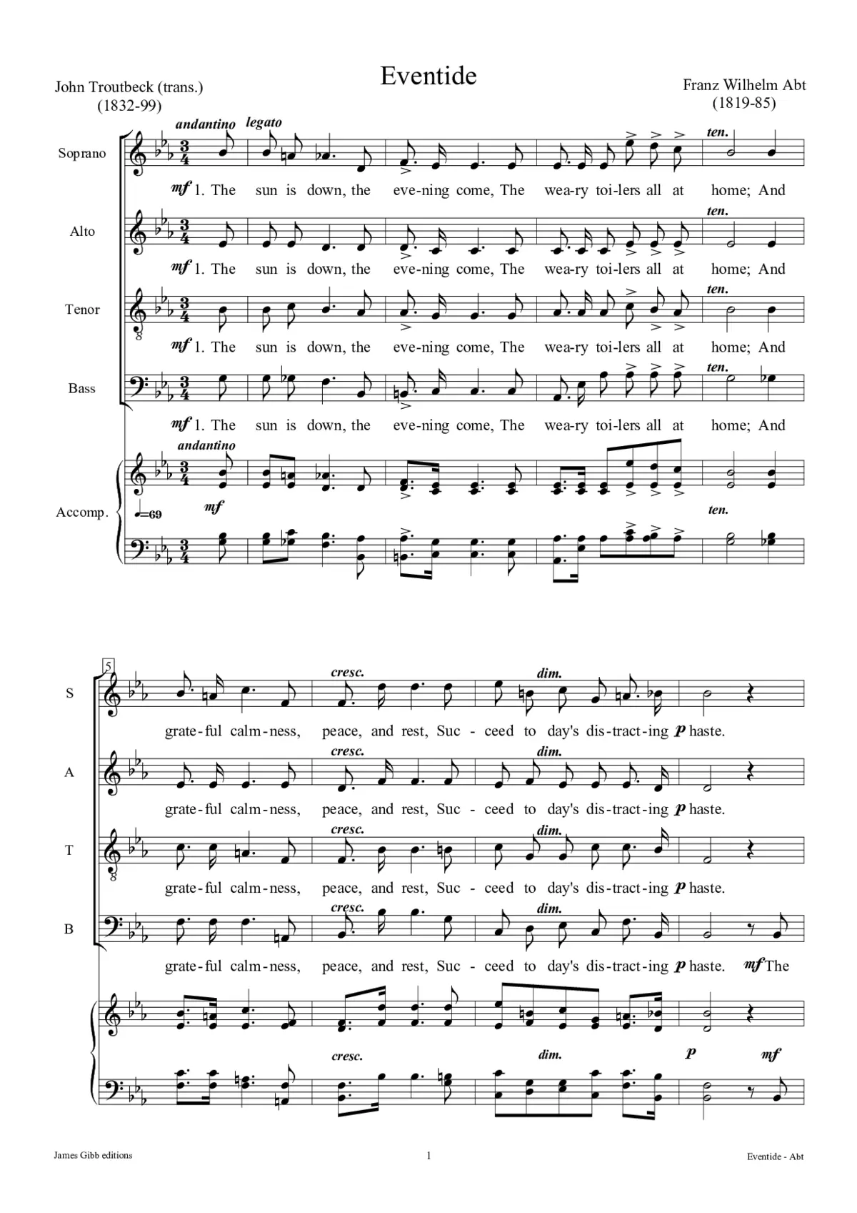 Eventide - Page 1