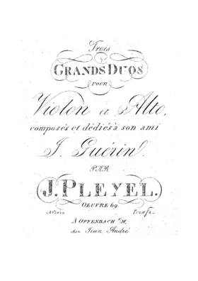 3 Duos for Violin and Viola