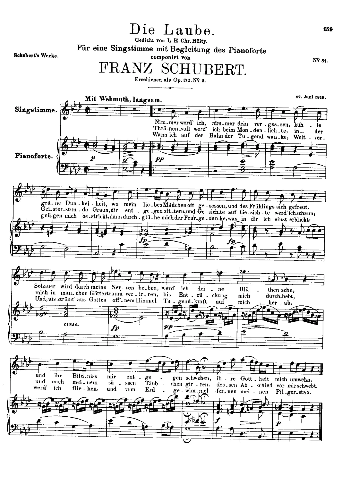 Die Laube - Page 1