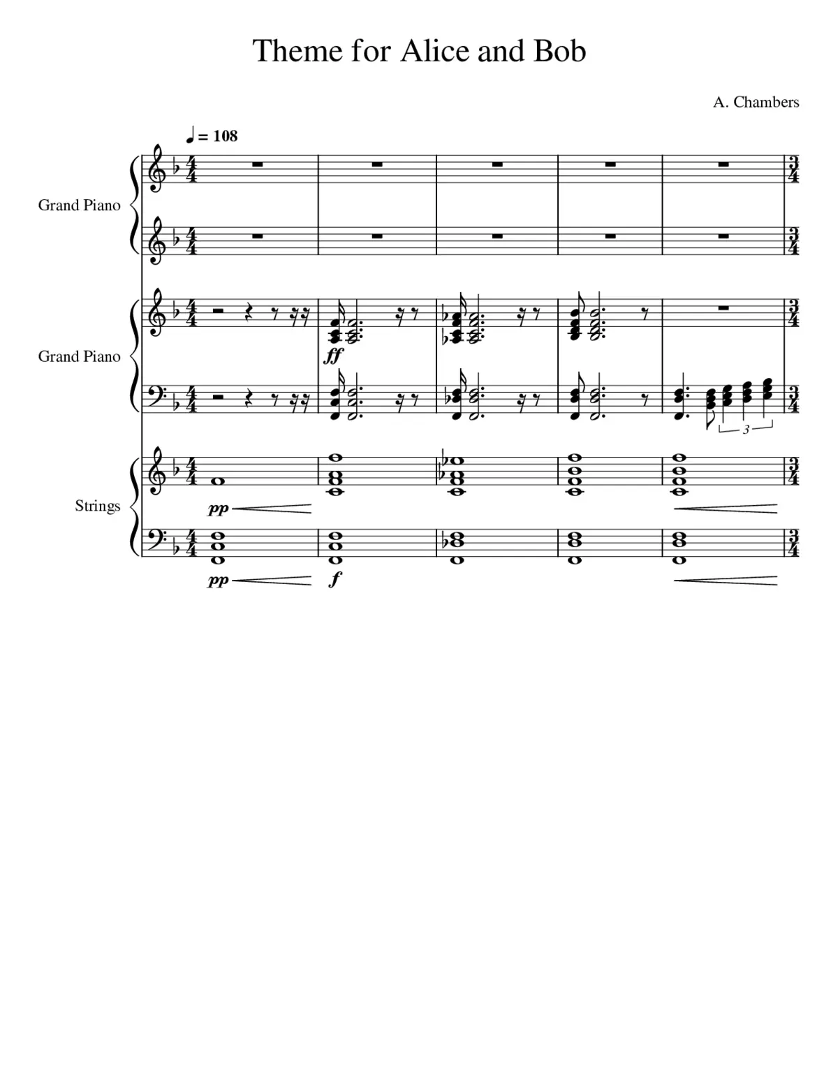 Theme for Alice and Bob - Page 1