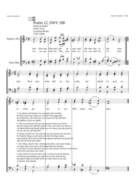 Ach Gott von Himmel sieh darein SWV 108