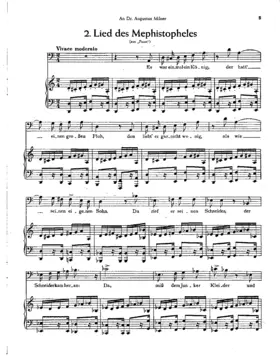 Lied des Mephistopheles (aus Faust)