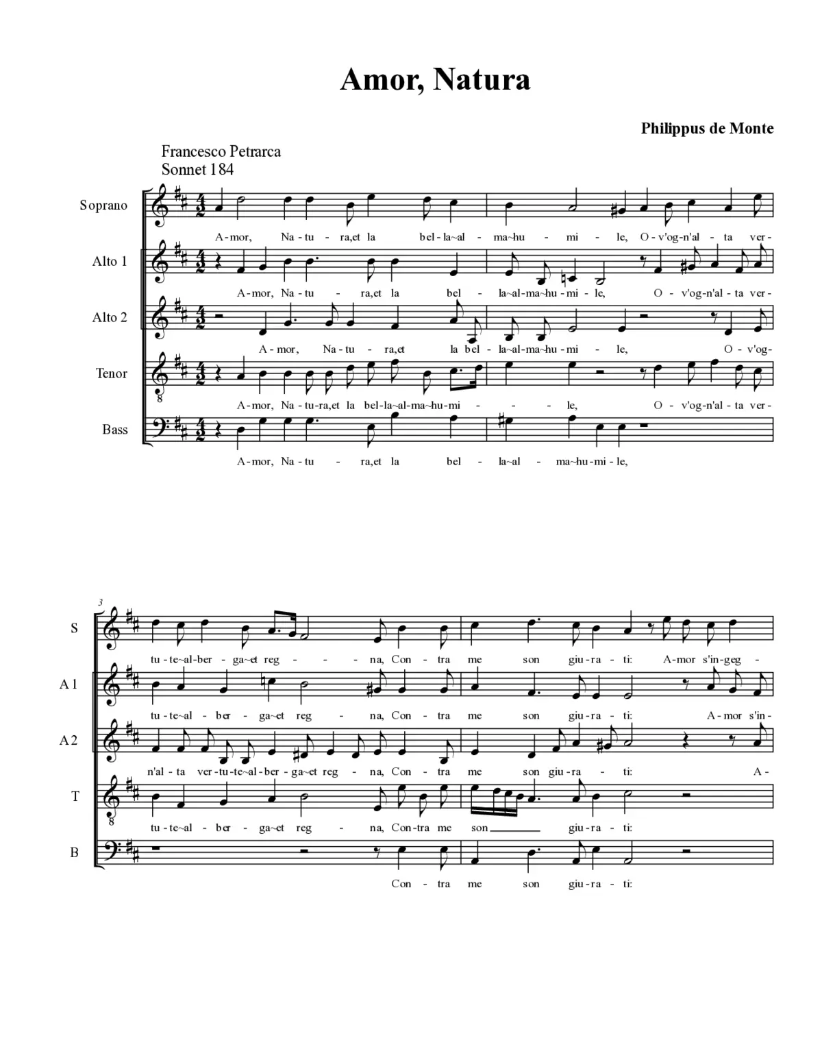Amor, Natura - Page 1