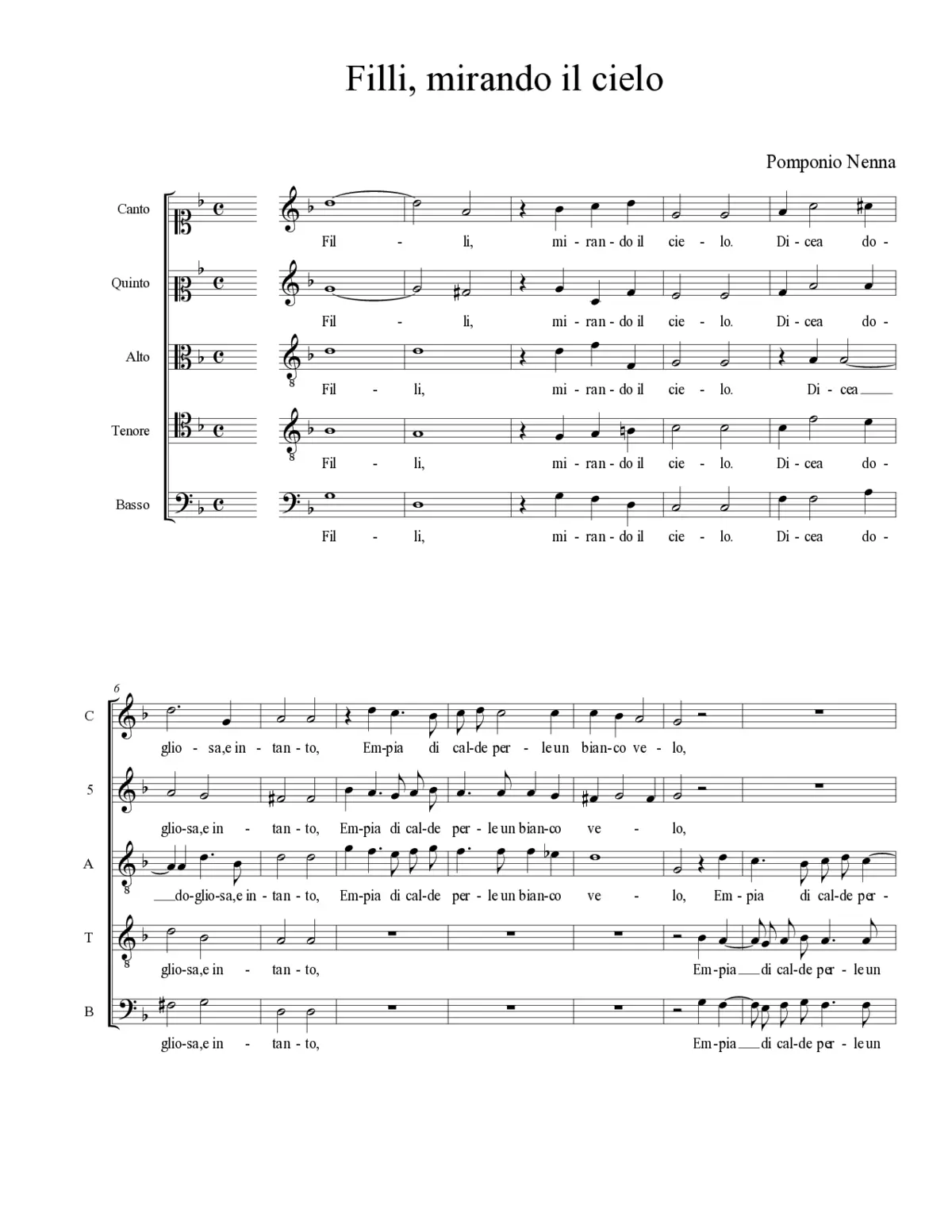 Filli, mirando il cielo - Page 1